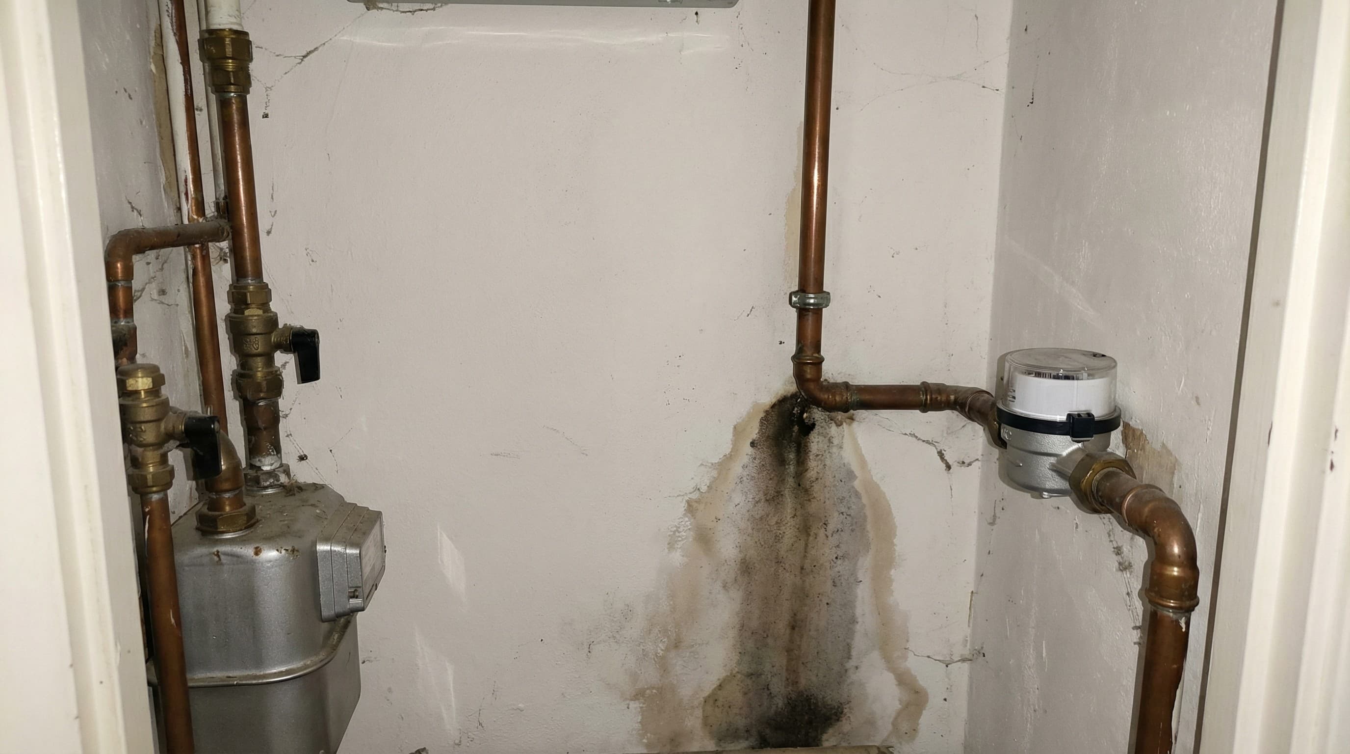 Waterlekkage in meterkast - spoedgeval